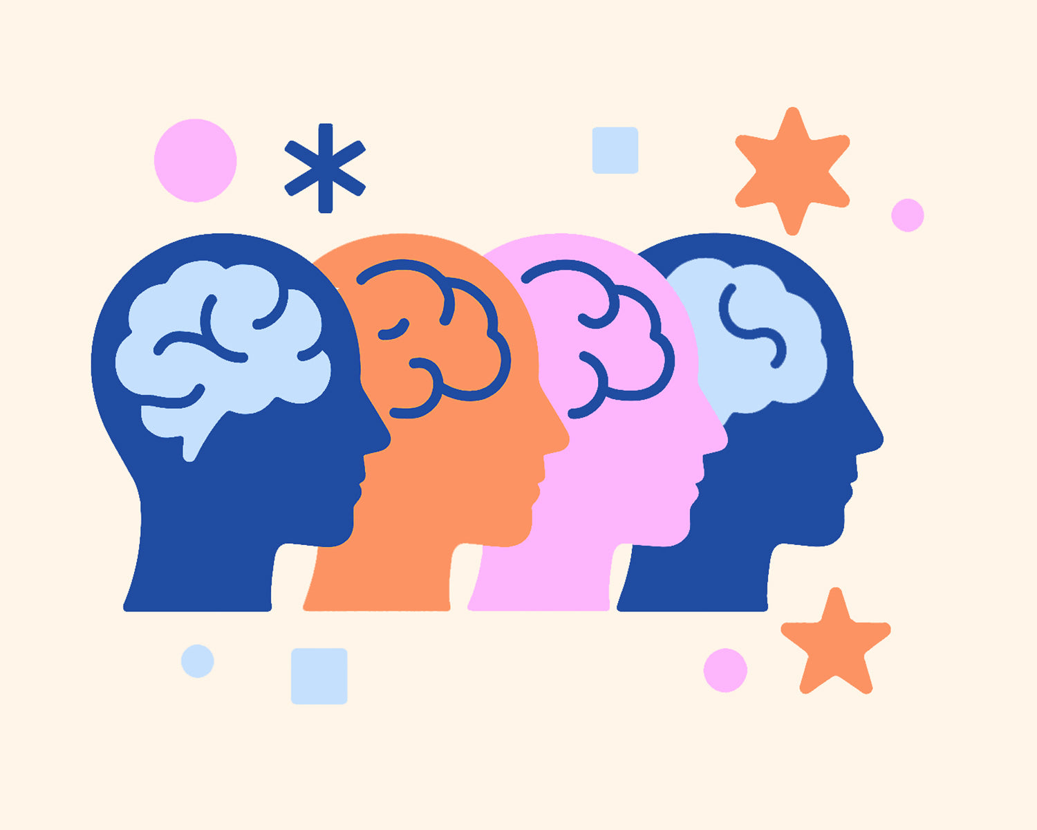 graphic illustrating neurodiversity
