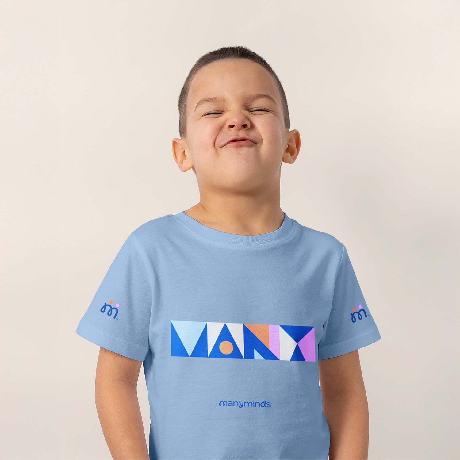boy in Many Minds -shirt