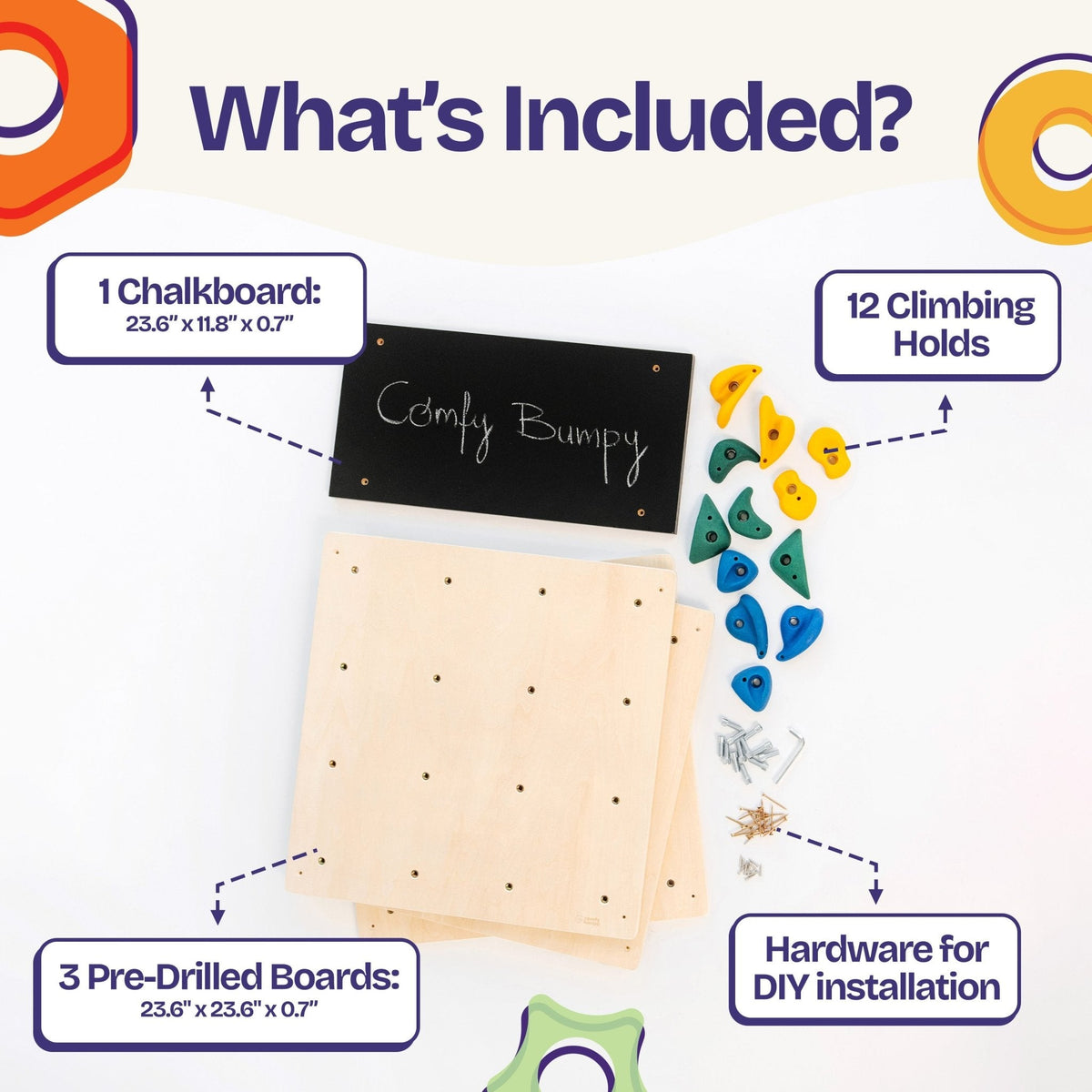 Indoor Rock Climbing Wall for Kids